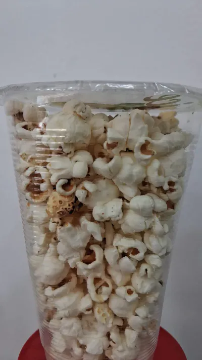 Popcorn  Clear Cup